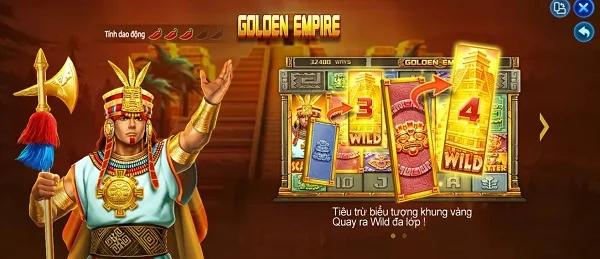 Đế chế vàng là slot game đáng chơi tại Saga88