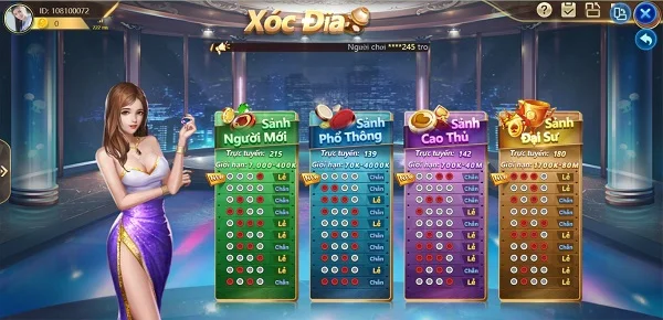 Chơi game xóc đĩa saga88 đơn giản dễ trúng