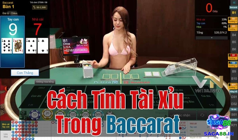 Cùng Saga88.in tìm hiểu chi tiết về cách tính tài xỉu Baccarat nhé