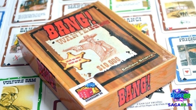 Board Game Bang đưa người chơi vào bối cảnh huyền bí của miền Viễn Tây