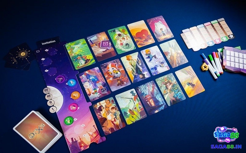 Với Board Game Dixit người chơi phải tự vẽ ra câu chuyện cho riêng mình