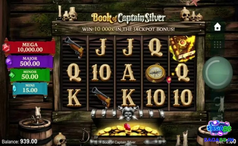 Captain Jackpots Jackpot là một cuộc phiêu lưu vô cùng hấp dẫn