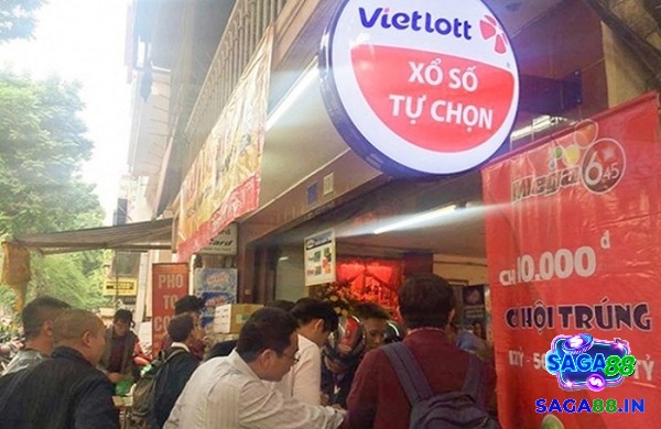 Mua vé Vietlott Offline qua các điểm bán truyền thống