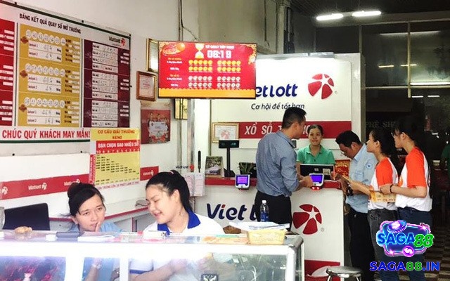 Các đại lý mà Vietlott đã ủy quyền để có thể mua được vé Vietlott