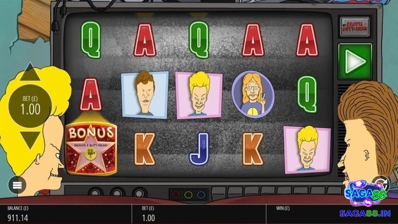 Beavis and Butthead slot: Cuộc phiêu lưu kinh điển