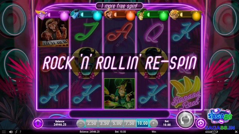 Rock N Rollin Respin vô cùng thú vị trong game