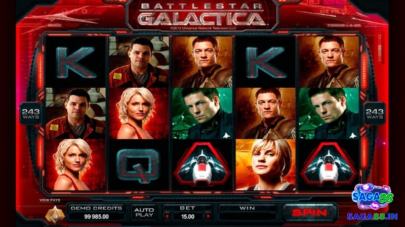 Tham gia ngay slot game Battlestar Galactica để có những trải nghiệm thú vị nhất