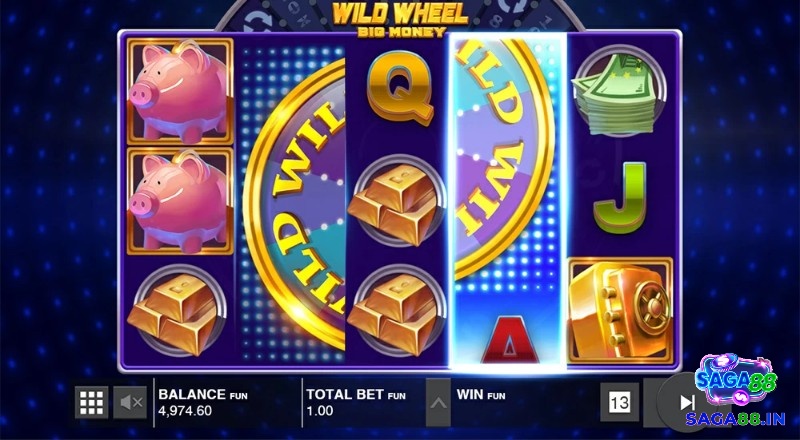 Wild Wheel slot tập trung vào biểu tượng hoang dã thay vì biểu tượng phân tán