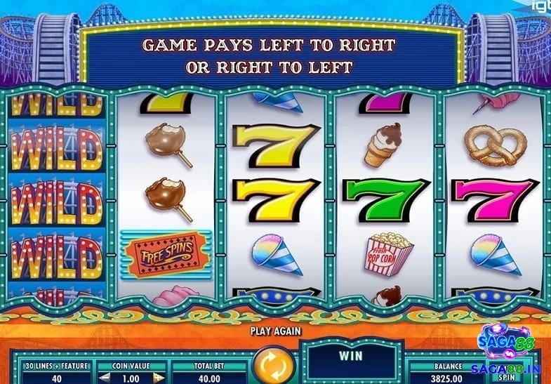 Cash Coaster: Slot tàu lượn siêu tốc của IGT Gaming