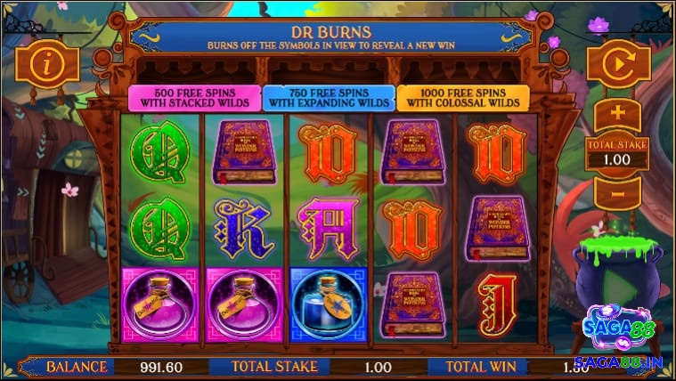 Tính năng thưởng trong game Balthazar's Wild Emporium