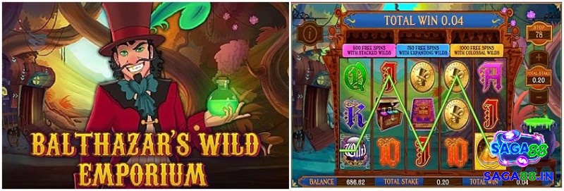 Tựa game Balthazar's Wild Emporium đầy hấp dẫn