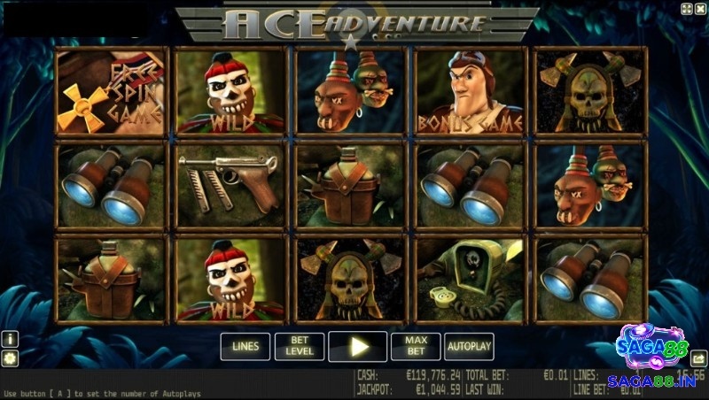 Ace Adventure: Slot của WorldMatch với RTP hấp dẫn 96,57%