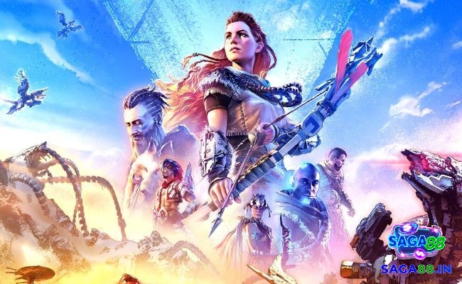 Horizon zero dawn game có đồ họa đa màu sắc nét giúp người chơi giảm thư giãn