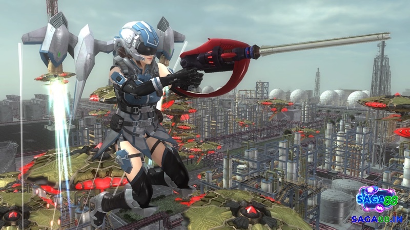 Earth Defense Force 5 có đa dạng các trang bị đẹp mắt khác nhau cho người chơi