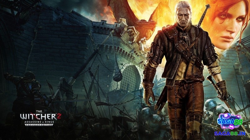 The Witcher 2 được chuyển thể từ bộ sách nổi tiếng, đưa người chơi vào thế giới giả tưởng thời trung cổ