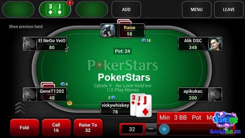 Cách lệnh quan trọng khi chơi poker