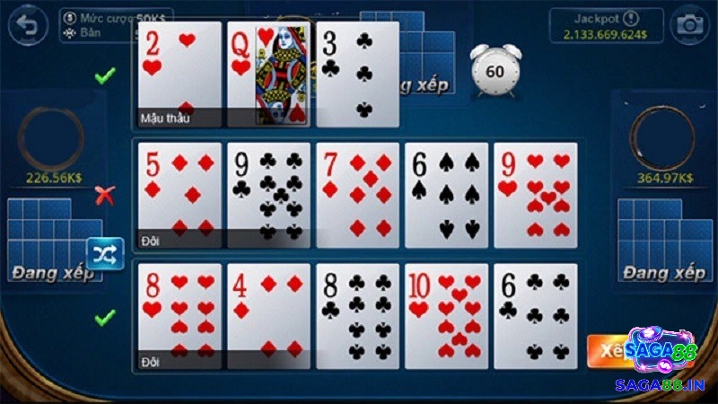 Quy định xếp các tổ hợp trong bài poker