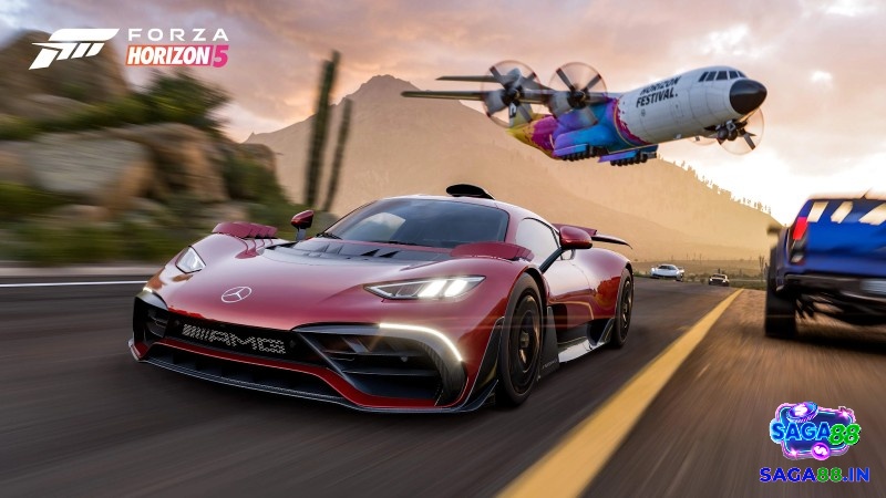 Forza Horizon với những cung đường đua sôi động, nhộn nhịp, hệ thống tùy chỉnh xe đa dạng, chân thực