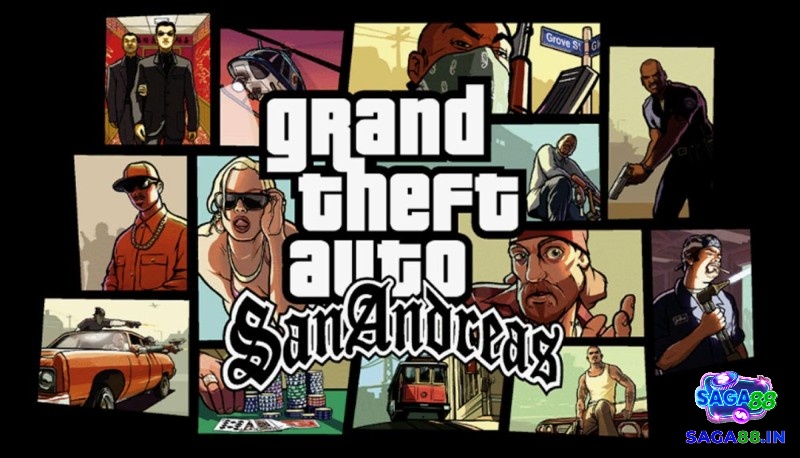 Game mobile phiêu lưu - GTA San Andreas