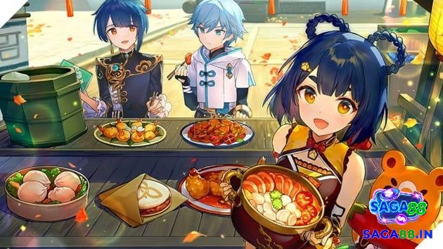 Nấu nướng thực phẩm cực thú vị trong game