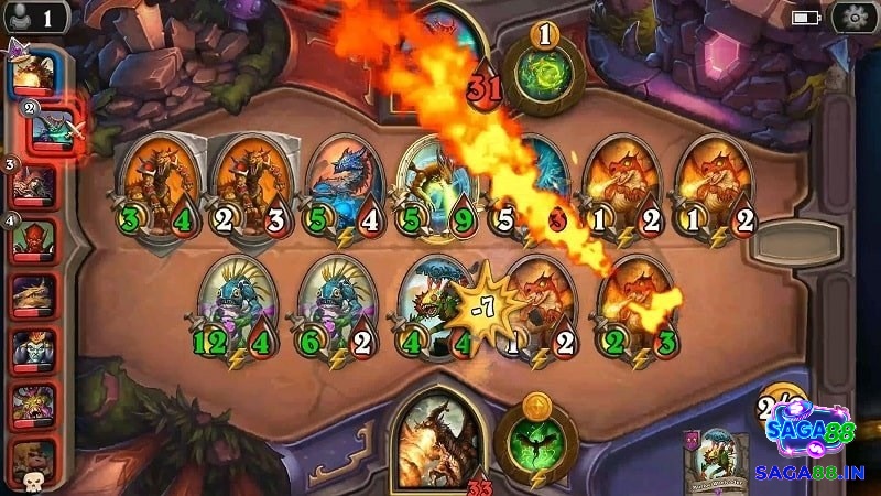 Đồ họa trong Hearthstone được thiết kế chi tiết