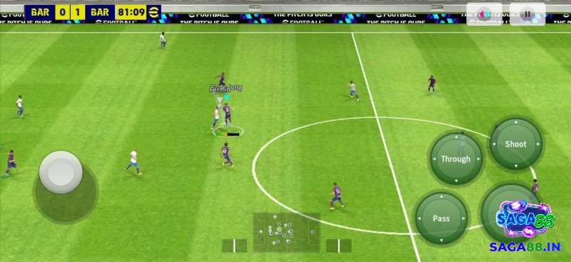 Tính năng thú vị trong game PES