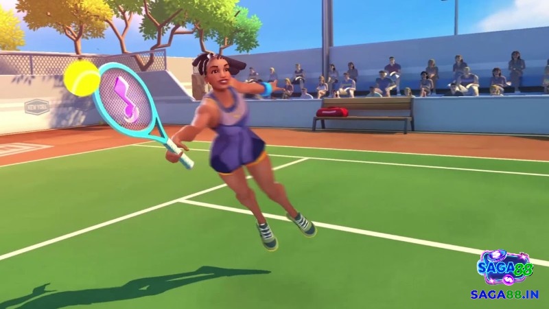 Trong Tennis Clash bạn phải trượt và vuốt để di chuyển đánh bóng và kiểm soát trận đấu