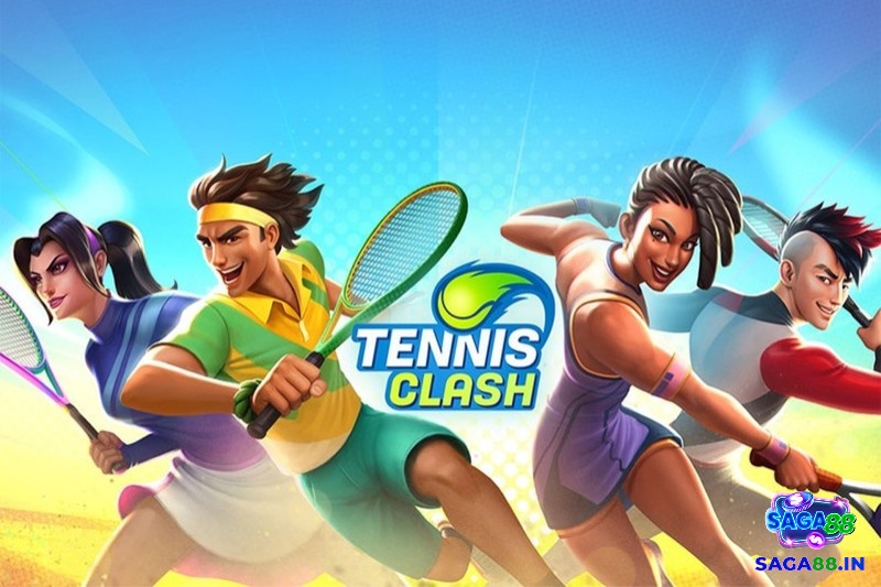 Tennis Clash trải nghiệm game tennis chân thực với đồ họa 3D sắc nét