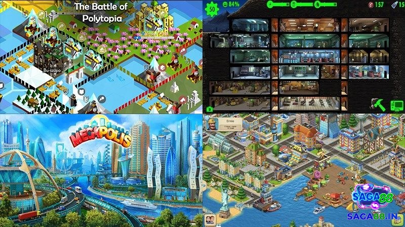 Các tựa game mobile xây dựng với lối chơi thu hút giúp cho bạn có thời gian thư giãn thoải mái