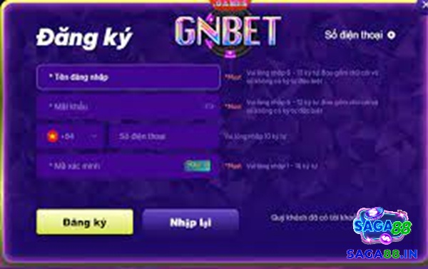 Hoàn tất đăng ký gnbet xác thực để bắt đầu trải nghiệm