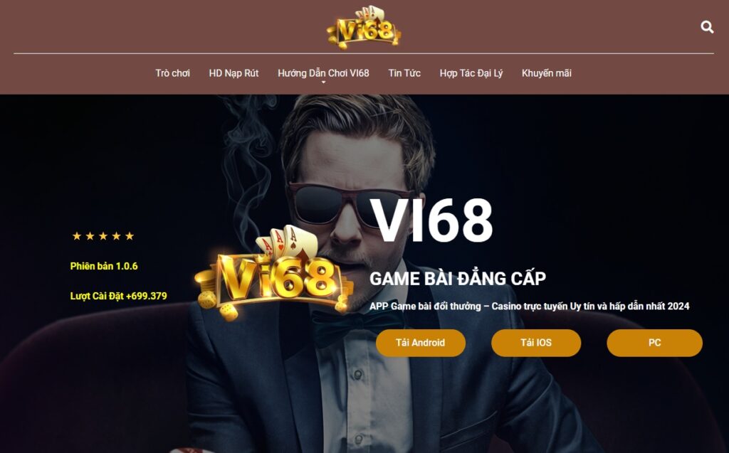 Vi68 - Điểm đến lý tưởng dành cho người yêu game