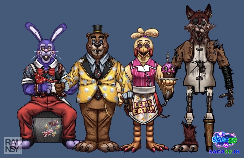 William phá hủy animatronic để xóa chứng cớ nhưng bị linh hồn trẻ em đuổi giết