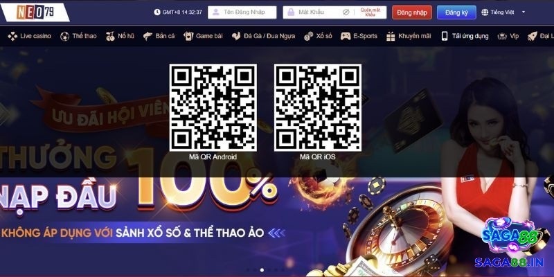 Đăng ký Neo79 trải nghiệm cá cược đẳng cấp, đa dạng, an toàn