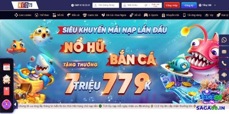 Đăng nhập Neo79 trải nghiệm hấp dẫn game hay, thưởng cao