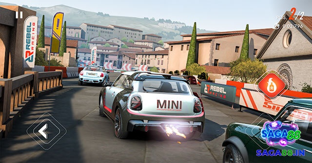 Rebel Racing là game đua xe mobile tốc độ cao đầy kịch tính