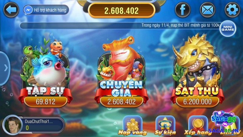Các sảnh chơi của game bắn cá VIP mà anh em nắm rõ để tham gia trải nghiệm tự tin hơn