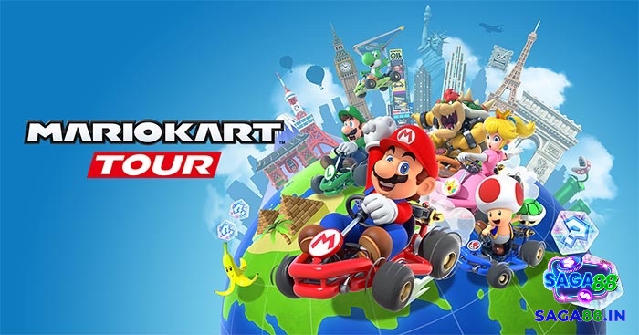 Mario Kart Tour Deluxe trên mobile nổi bật với hơn 30 nhân vật, 50 đường đua sắc màu và hệ thống item đặc sắc, mang lại trải nghiệm đua xe vui nhộn và chiến thuật