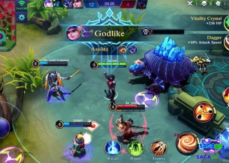 Phát triển kỹ năng trong Game moba online