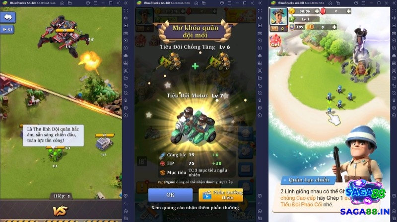 Những vấn đề hay gặp khi chơi game top war: battle game