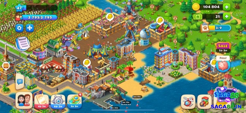 Township nổi bật với đồ họa đẹp, gameplay dễ tiếp cận, cộng đồng lớn