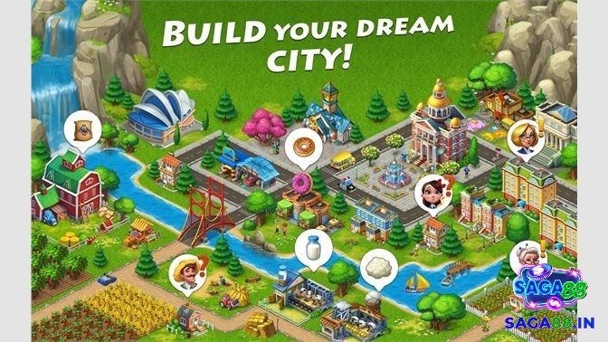 Khám phá tựa game Township: Farm & City Building mô phỏng quản lý nông trại và xây dựng thành phố hấp dẫn