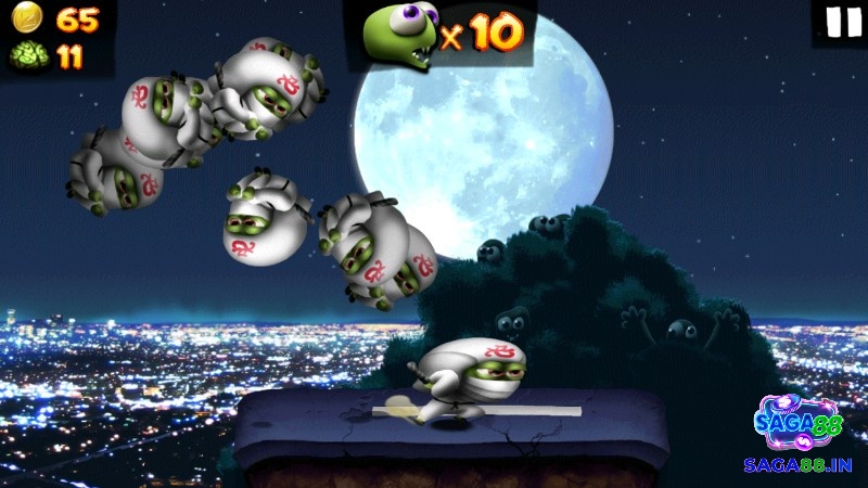 Endless runner với phong cách hoạt hình vui nhộn
