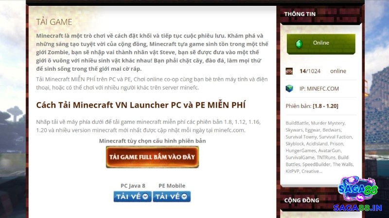 Chọn Tải game Full bấm vào đây