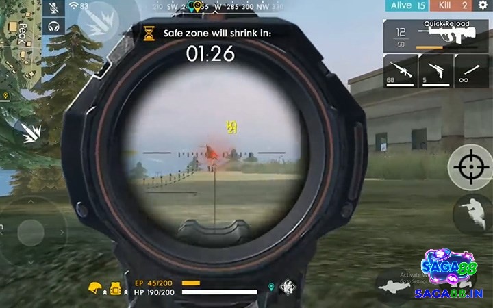 Các trang bị và vũ khí trong game đa dạng giúp tăng tính hấp dẫn cho trò chơi bắn súng này