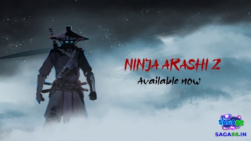Ninja Arashi 2 – ninja bóng đêm vượt địa hình hiểm trở, gameplay khéo léo, kịch tính!