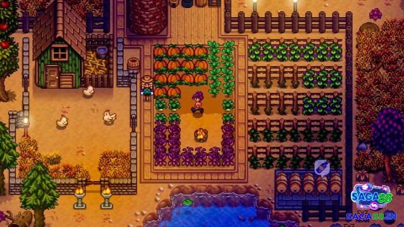 Stardew Valley – làm nông dân pixel art, xây đời sống lý tưởng, thư giãn mỗi ngày!