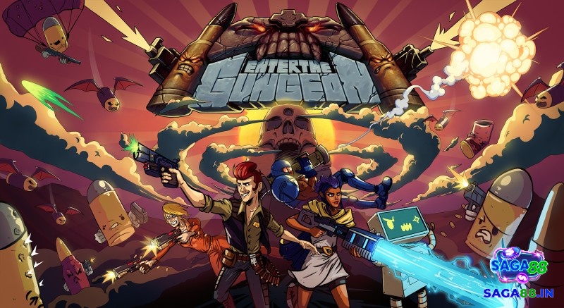 Enter the Gungeon là một trong những game pixel hay pc thuộc thể loại rogue-like kết hợp bắn súng được yêu thích nhất