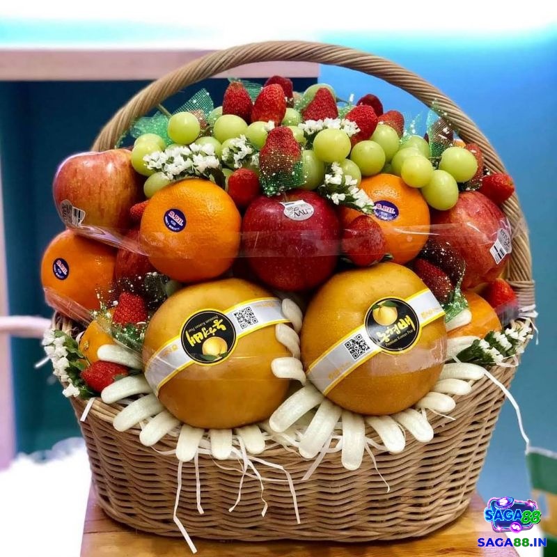 Mơ thấy giỏ đầy trái cây tươi ngon là dấu hiệu tích cực về sức khỏe và tinh thần