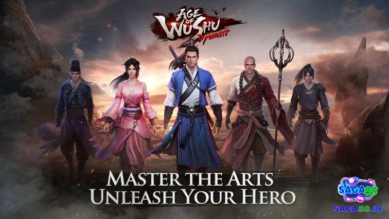 Kiếm Thế Age of Wushu nổi bật với gameplay không có level truyền thống có hệ thống kỹ năng và tu luyện phức tạp