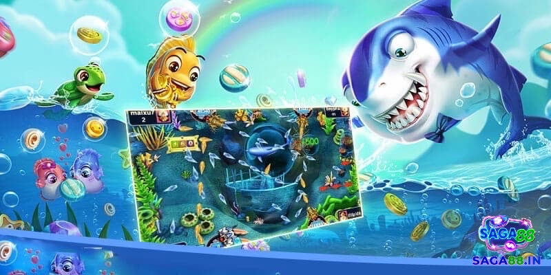 Thiết kế sống động như đưa người chơi đắm mình vào đại dương, vừa thư giãn vừa giải trí